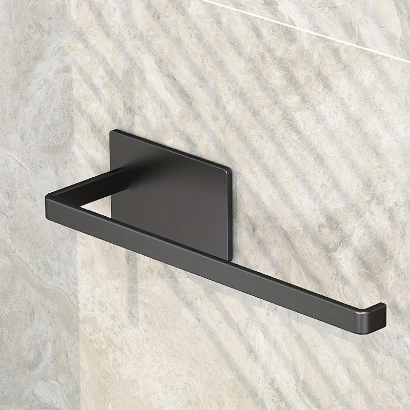 

1PC Wall Mount Paper Towel Holder, Under Cabinet Kitchen Roll Dispenser, Bathroom Tissue Stand for Home Kitchen Toilet