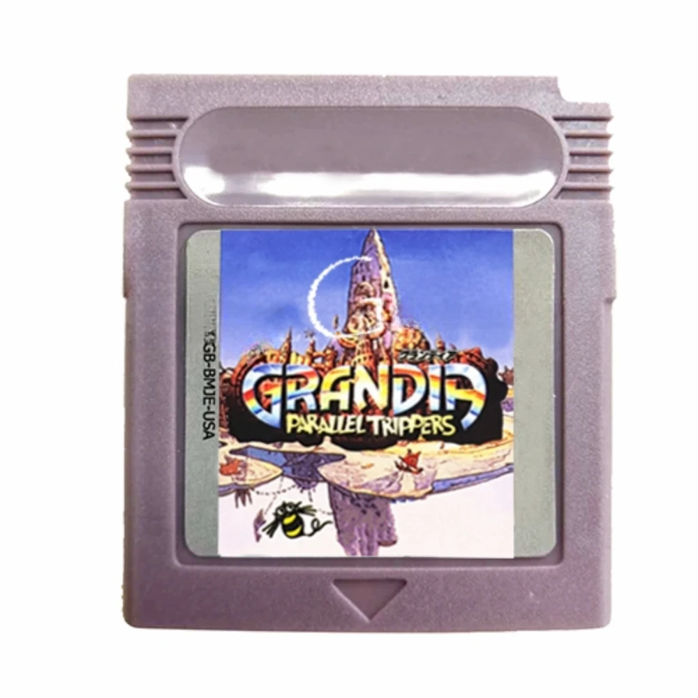 16bit Video Card Grandia ：Parallel Trippers Cartridge for Advance GBC GBA SP Console tool English