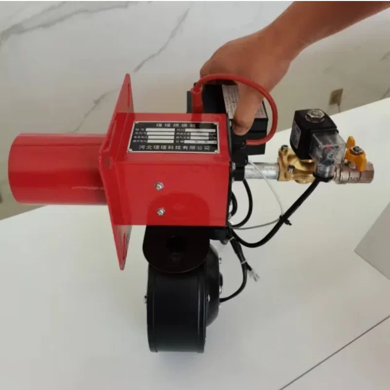 Durable Factory Direct Hot Sale Gas Burner With 70W Motor 50000kcal/h 58kW LPG NG Compatible For Industrial Heating Equipment