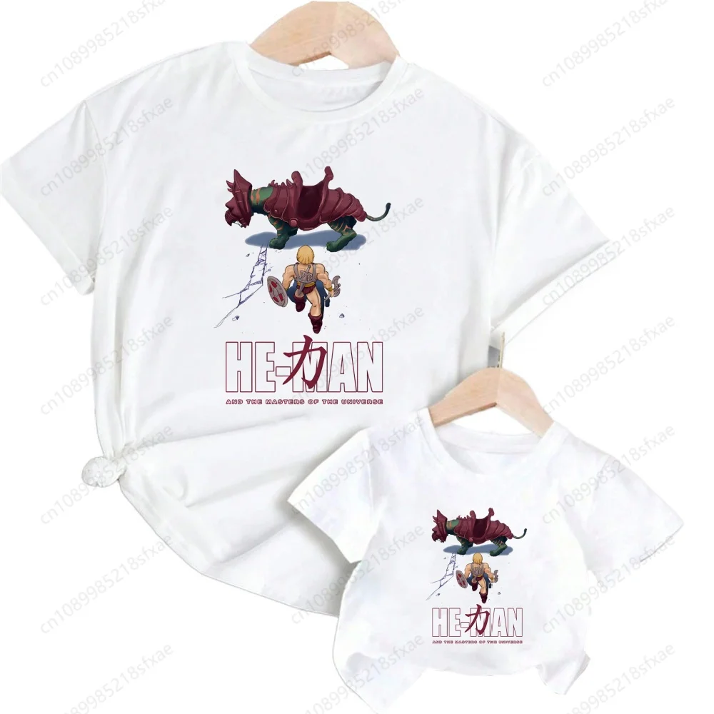 

Masters of The Universe Skeletor He-Man She-Ra Baby Girls Tshirt Boy Casual T-shirts Kids Children's Fashion Tops Girl's Tee