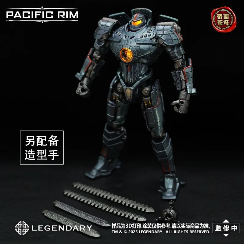 Figurka kolekcjonerska Empire Sky Studio Pacific Rim Gipsy Danger Crimson Typhoon, 5 cali (13 cm), do samodzielnego montażu, model, prezent - dostępna od ręki.