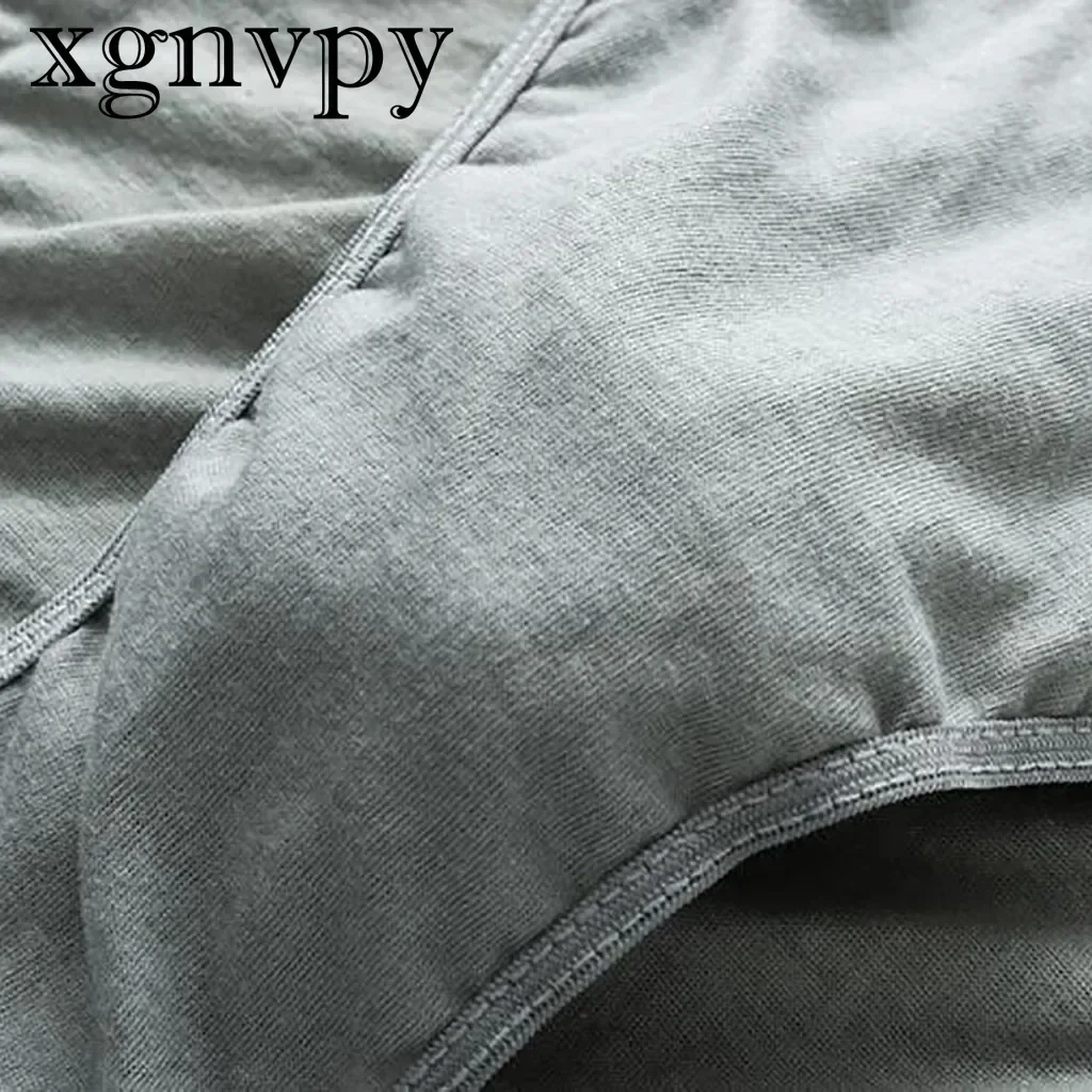 Xgnvpy-Roupa Interior Masculina Sem Costura Descartável, Cuecas Respiráveis, Troncos Confortáveis, Calcinha Suave, Tanga