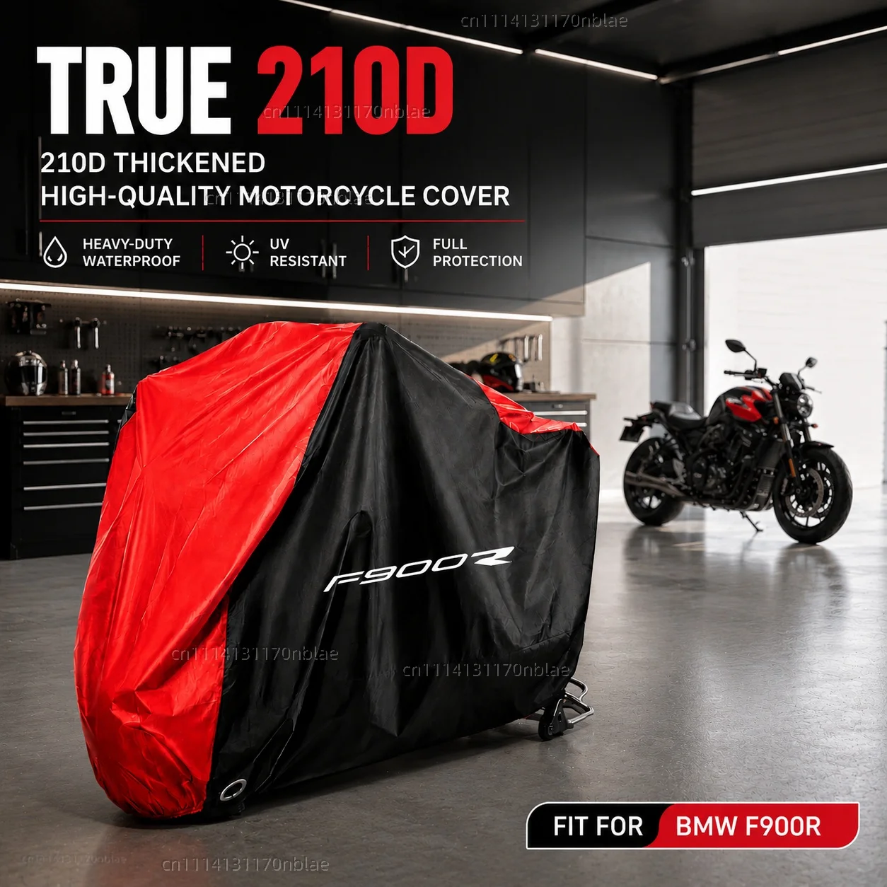 

For BMW F900R F900 R F 900R 2009-2020 2019 2018 2017 2016 210D Motorcycle Cover Waterproof Dustproof UV Moto Rain Cover