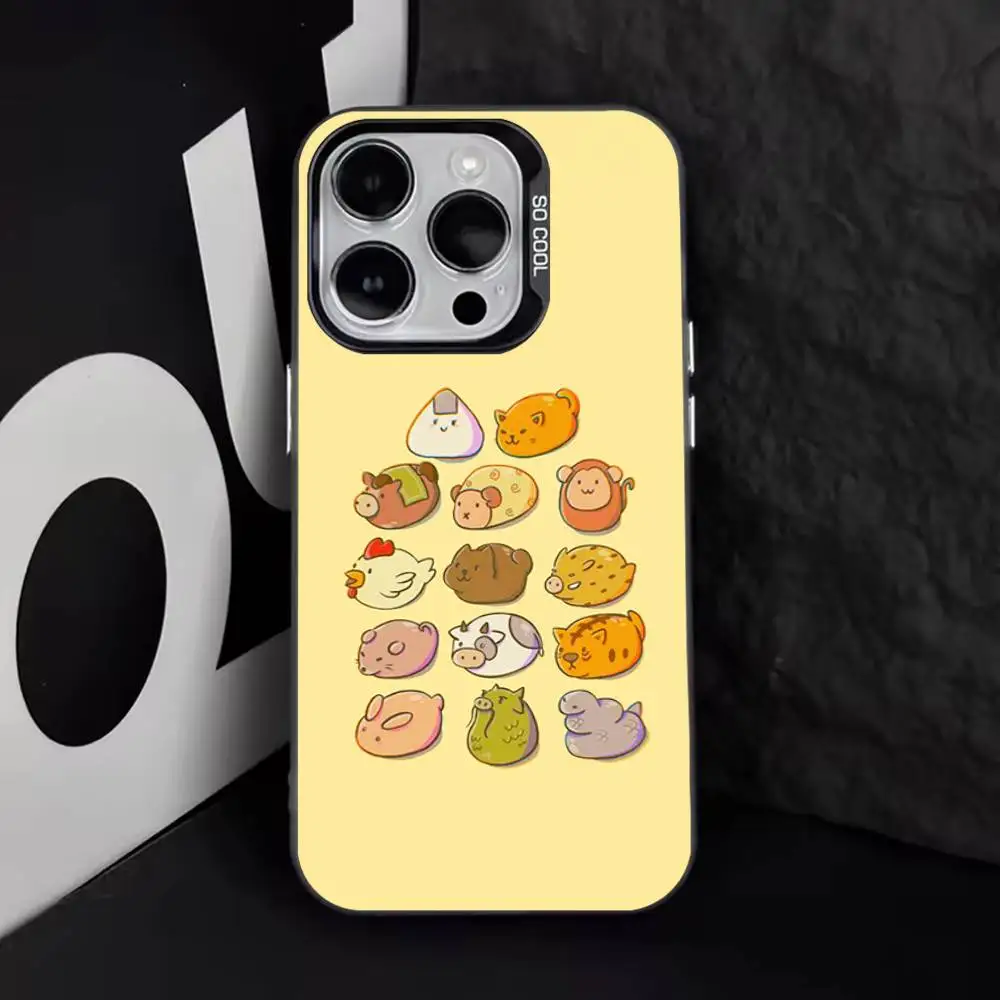 F-Fruits B-Baskets Anime لهاتف iPhone 11,12,13,14,15,16,17,Pro,Max,Plus,E,Air,Mini Phone Case IMD Matte Black #6