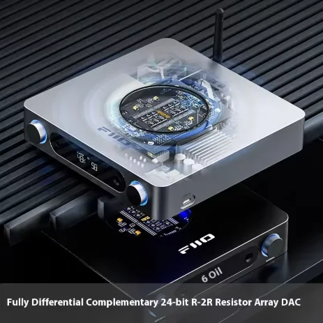 FiiO K13 R2R HiFi DAC Headphone Amplifier Bluetooth 5.4 R2R Decoder