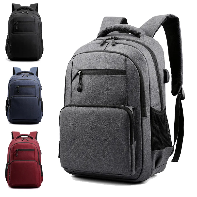The New Men's Business Backpack Is Simple and Versatile, A Laptop Bag, and A Multi-functional Large-capacity Travel Backpack