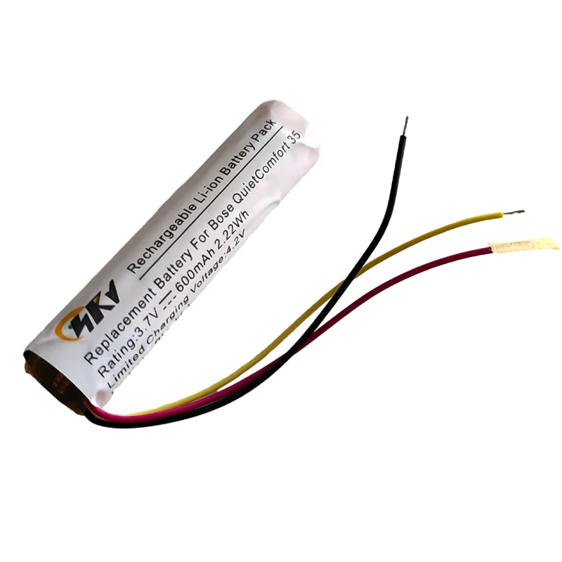 600mAh AHB110520CPS MH10048-H8 Battery Replacement For Bose QuietComfort QC35 & QC35 II QC45 Wireless Noise Cancelling Headphone