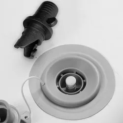 1PC Sup inflatable surfboard air valve adapter kayak rubber boat air valve adapter