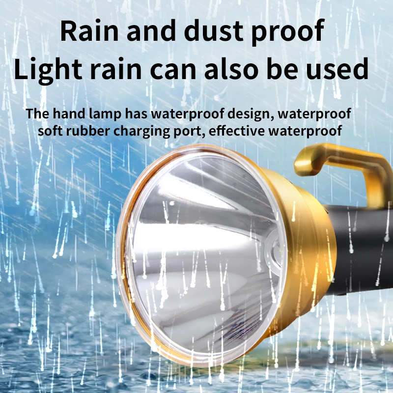Strong light flashlight long-range ultra-bright outdoor multi-function searchlight portable rechargeable light