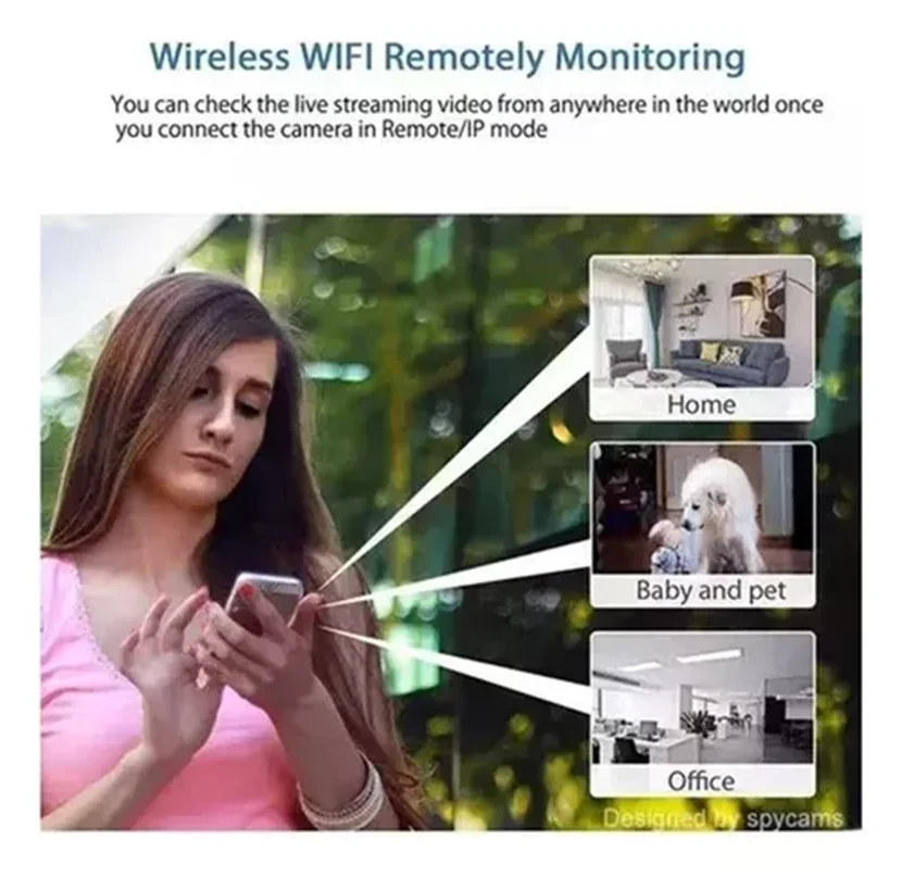 Imagem -06 - Mini Home Security Filmadora com Visão Noturna Câmera de Vigilância Monitor do Bebê Detecção de Movimento Câmera de Vídeo Wifi Fhd 1080p Novo