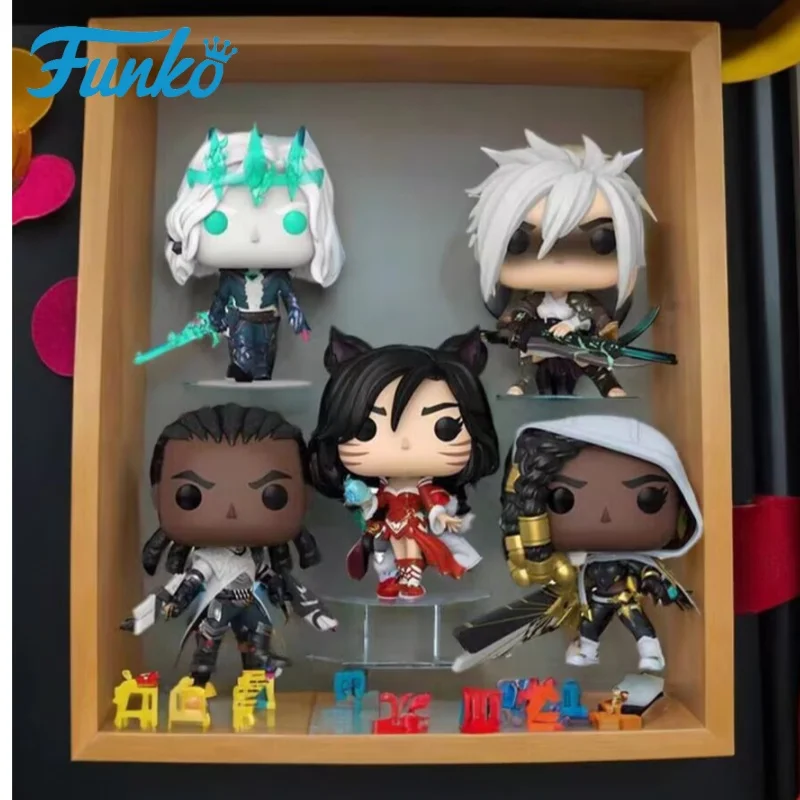 New Funko Pop League Of Legends Arcane Season 2 Action Figure Jinx Ekko Silco Q Version Pop Model Doll Gift Toys Surprise Gifts