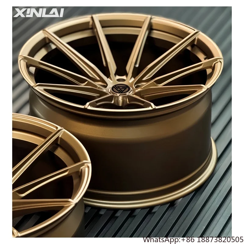 

Колеса XINLAI Custom Deep Concave 4x100 5x100 6X114.3 5X130 от 15 до 22 дюймов, цельные кованые диски из алюминиевого сплава для Porsche Audi