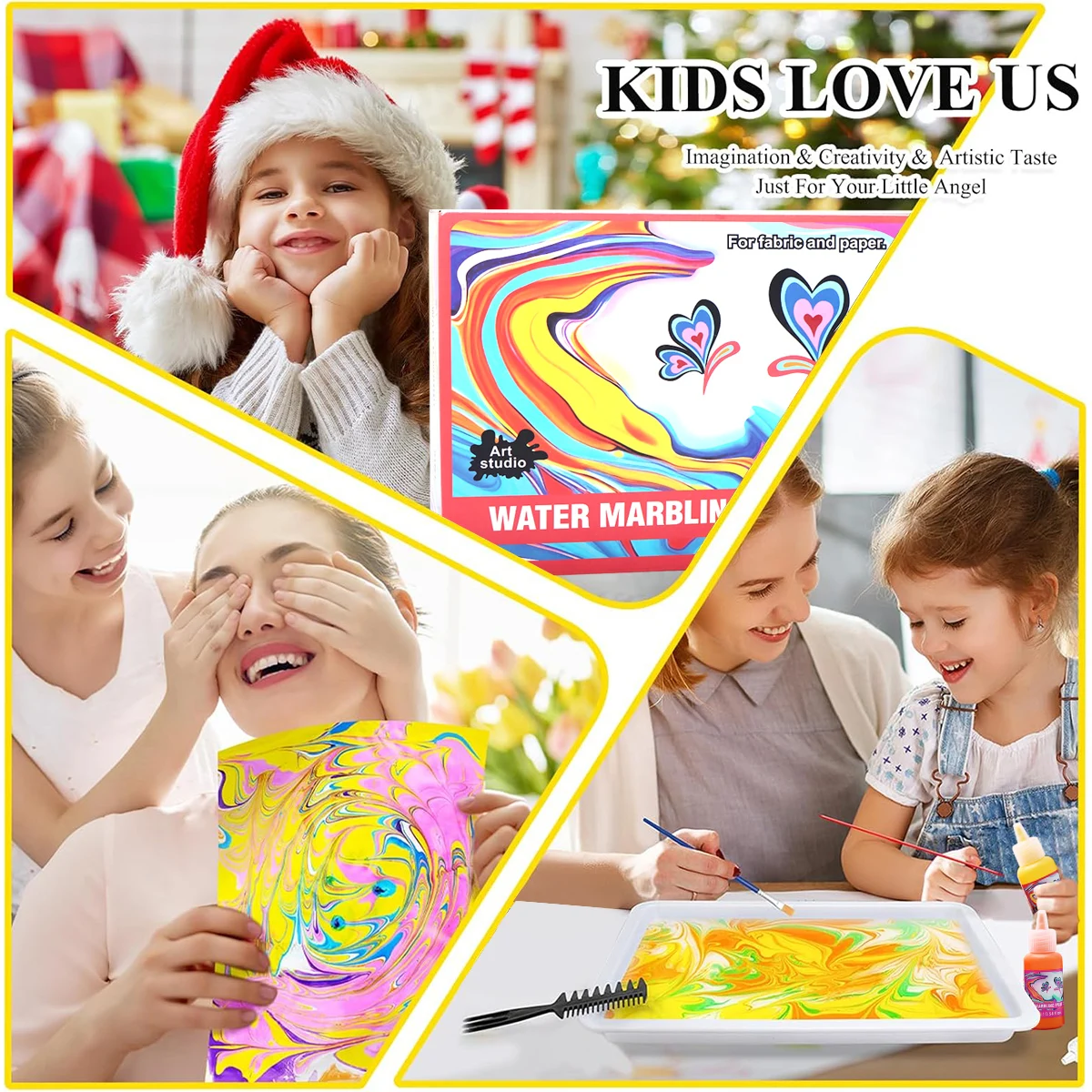 Children's Water Drawing Set, Handmade DIY Drawing Montessori Educational Toys