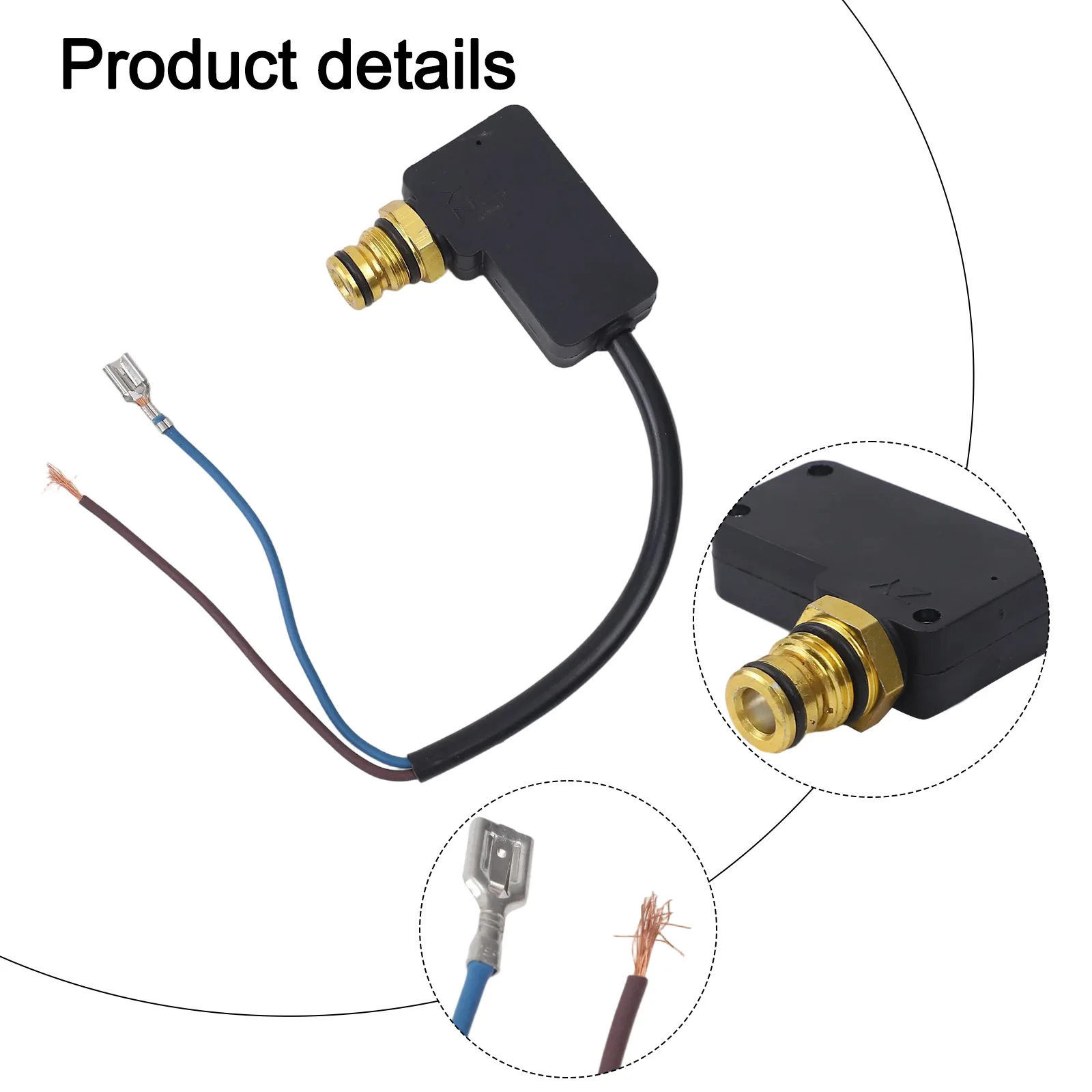 High Pressure Washer Switch Backflow Switch Car Washer Shutdown Protector For High Pressure Cleaning Machine