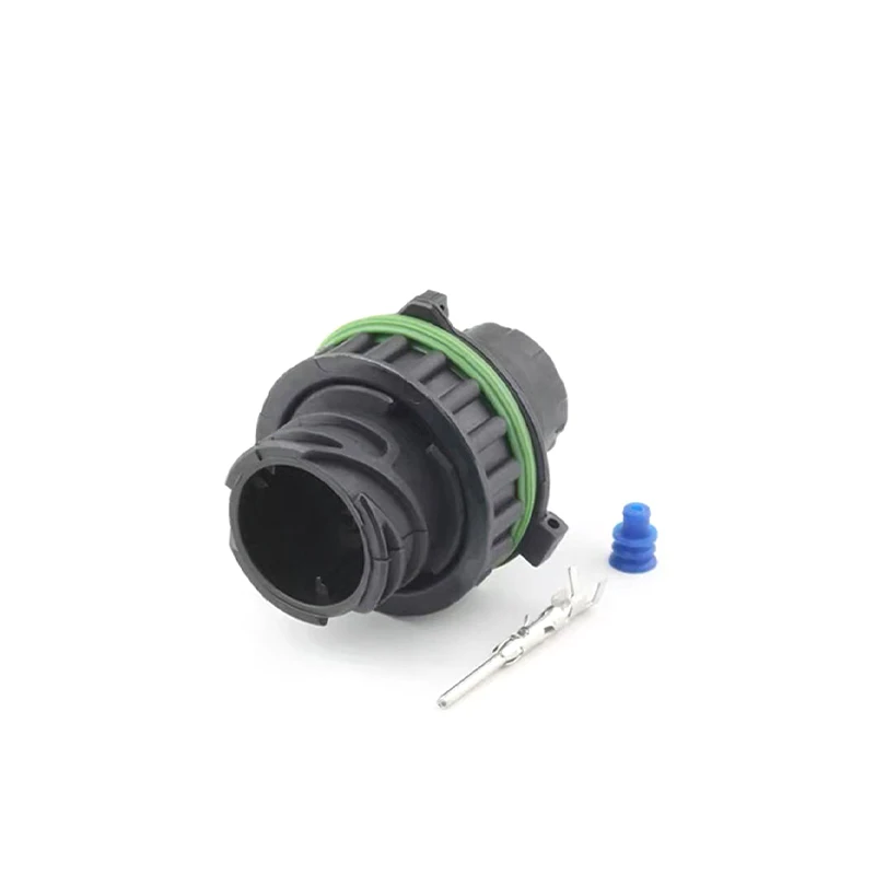 Conector Circular 7 Pines 1718230-1 1-967650-1 - close-up view