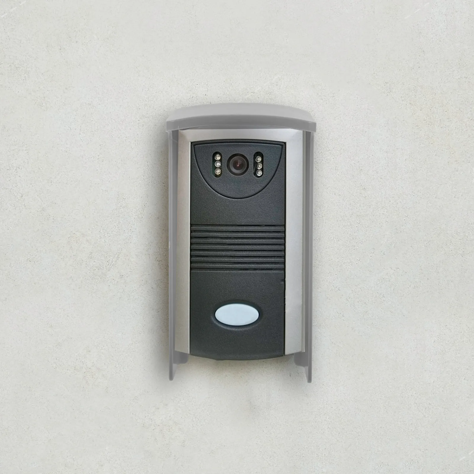 屋外用ドアベルカバー。頑丈で防水性があり、雨や風から守る保護シールド。ringワイヤレスドアベル用。