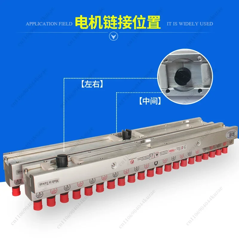HLH Automatic Woodworking Multi-axis Drilling Machine, 21 Hole Double/Three Row Straight Line Drill with Motor & Drill Bag