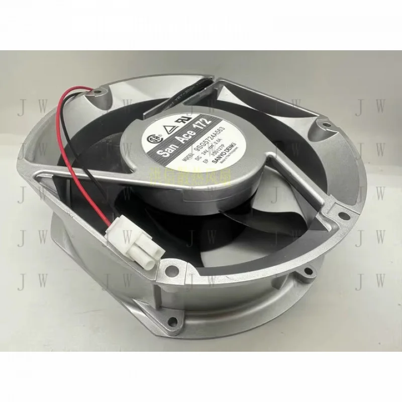 DDW   1PCS for SANYO SanAce172 9SG5724A563 DC24V 2.6A 2-wire  Inverter Fan 172*51 MM