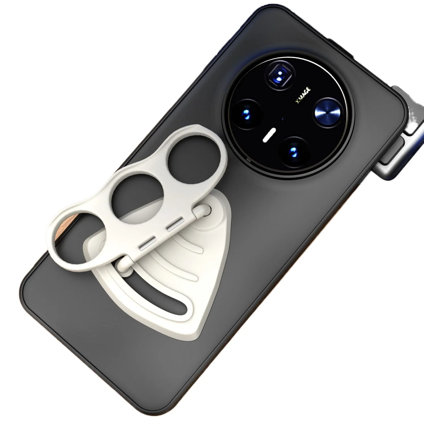 

Mobile Phone In-palm Holder With Finger Ring Foldable Portable Desktop Creative Multi-function Universal Invisible Lazy Stand