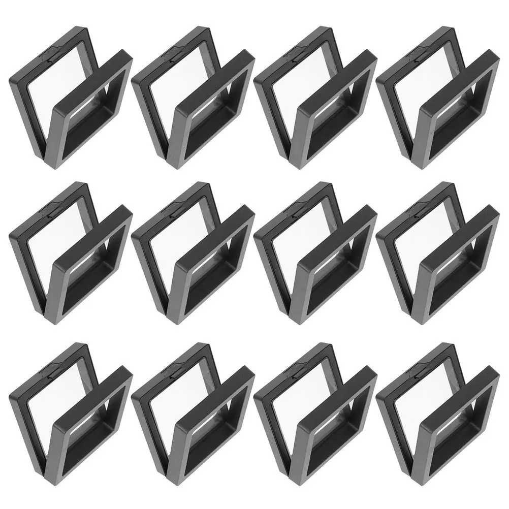 

20pcs Jewelry Storage Boxes Clear Plastic Travel Organizer For Rings Necklaces Earrings Portable Display Case Small Durable