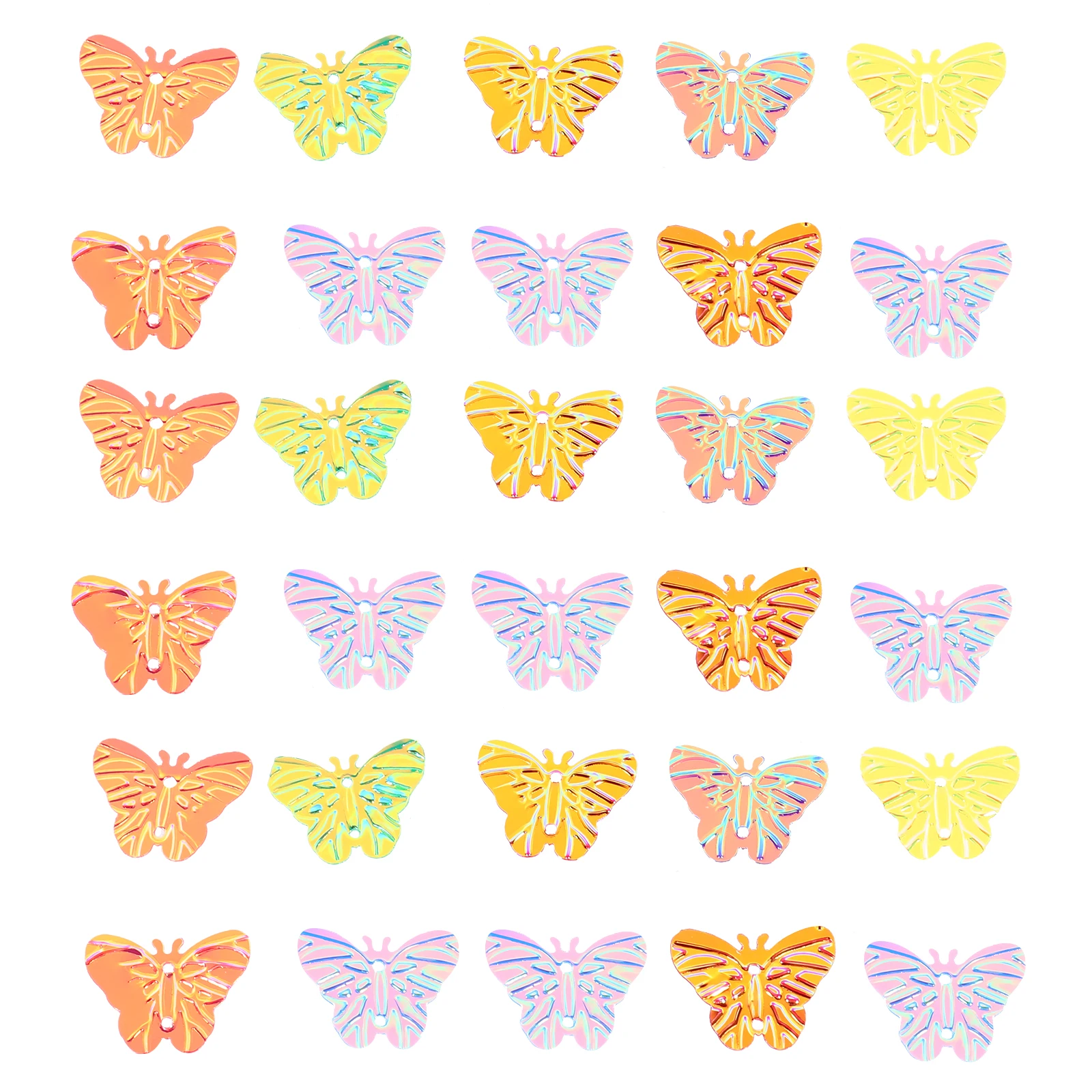 

100 Pcs Colorful Butterfly Confetti Table Scatter for Birthday Wedding Decorations Baby Shower Craft Party Accessories