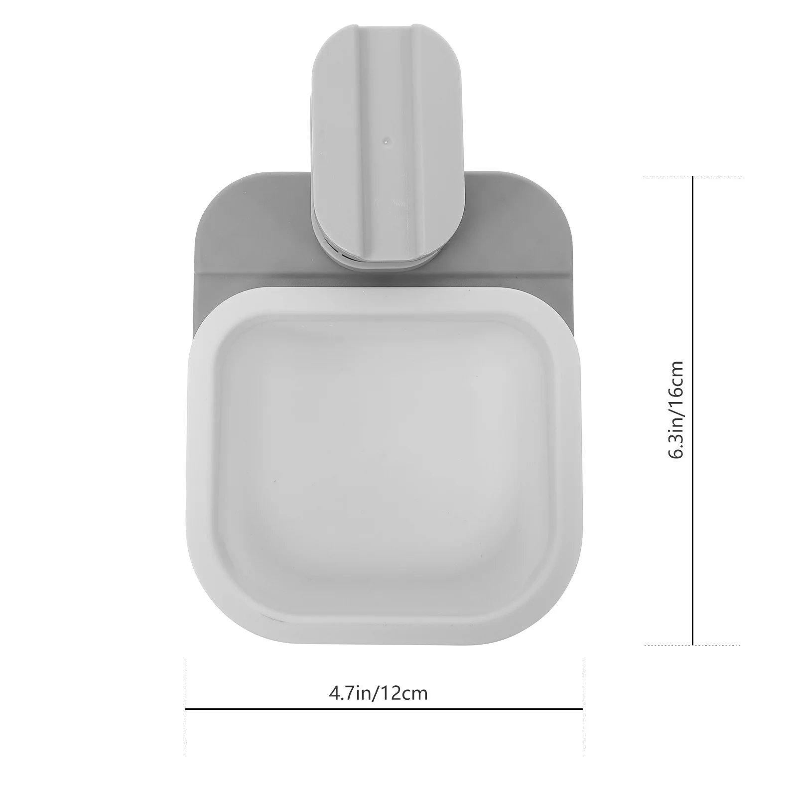 1 قطعة سلة المهملات للتدوير Abs نوع القطع للمطبخ الحمام مكتب عمل النثرية تخزين حامل الجدول سلة النفايات