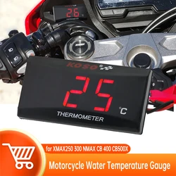 For KOSO Racing Scooter Motorcycle Water Temperature Gauge Mini Meter Thermometer Red/Blue Backlight waterproof Moto Gauge