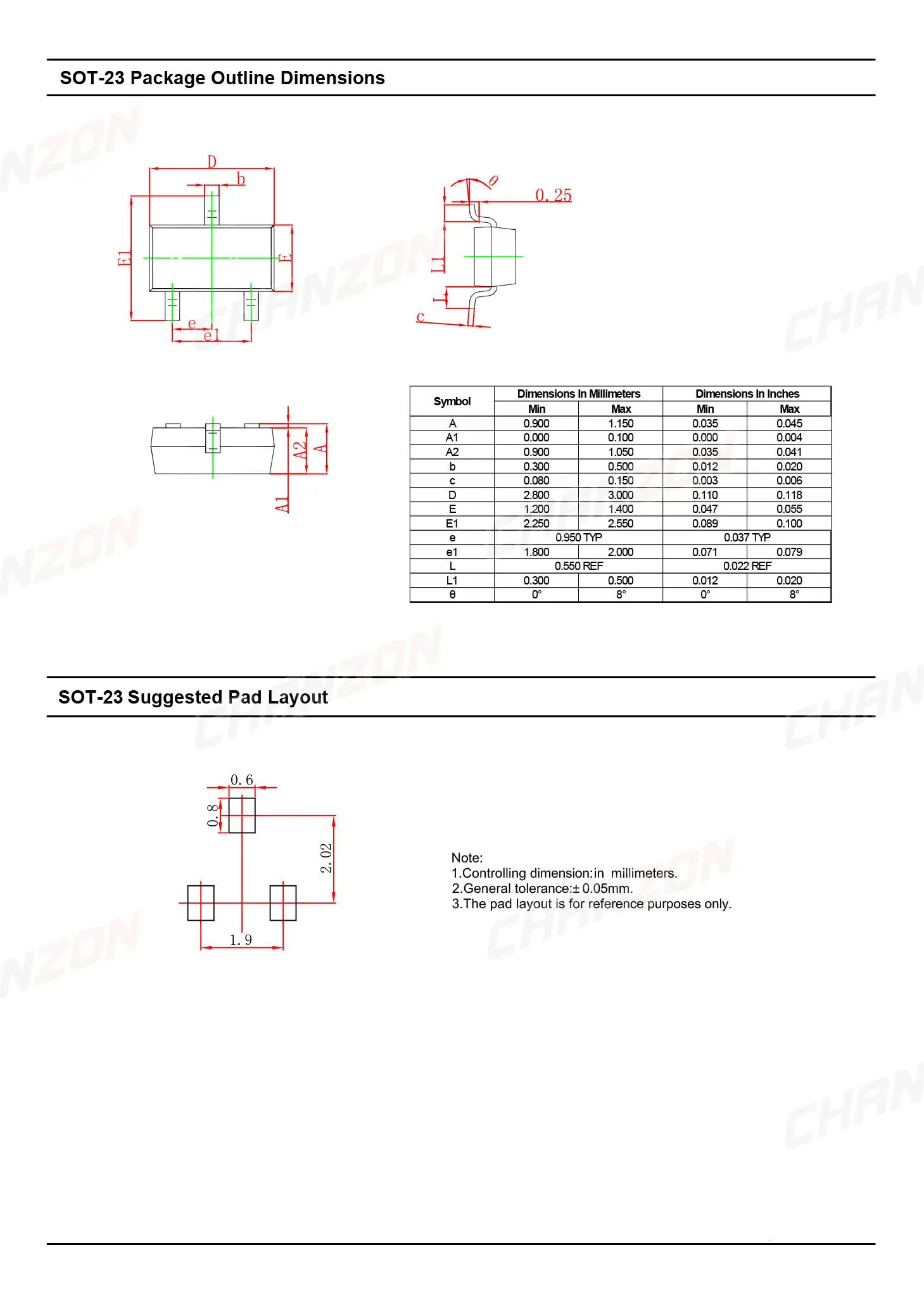 SOT23 P N-قناة Mosfet 2N7002 2N7002K Bss138 8205A Ao3400 Ao3401 Bss84 Ao3407 Ao3416 Bss123 Ao3402 8205S Smd علامة الترانزستور