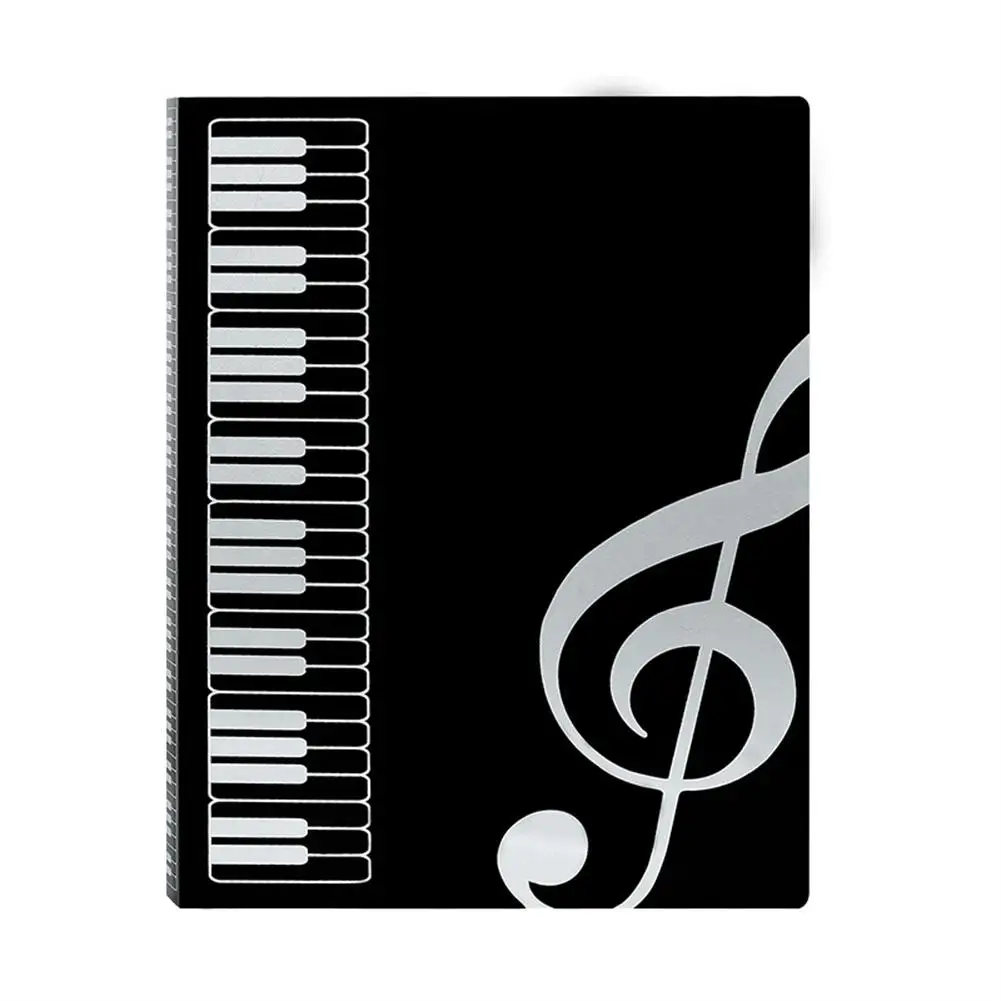 New Music Score Book 40 Sheets Insert-type A4 Folder Music Score Book Folder File Folders Document Organizer Storage Accessories