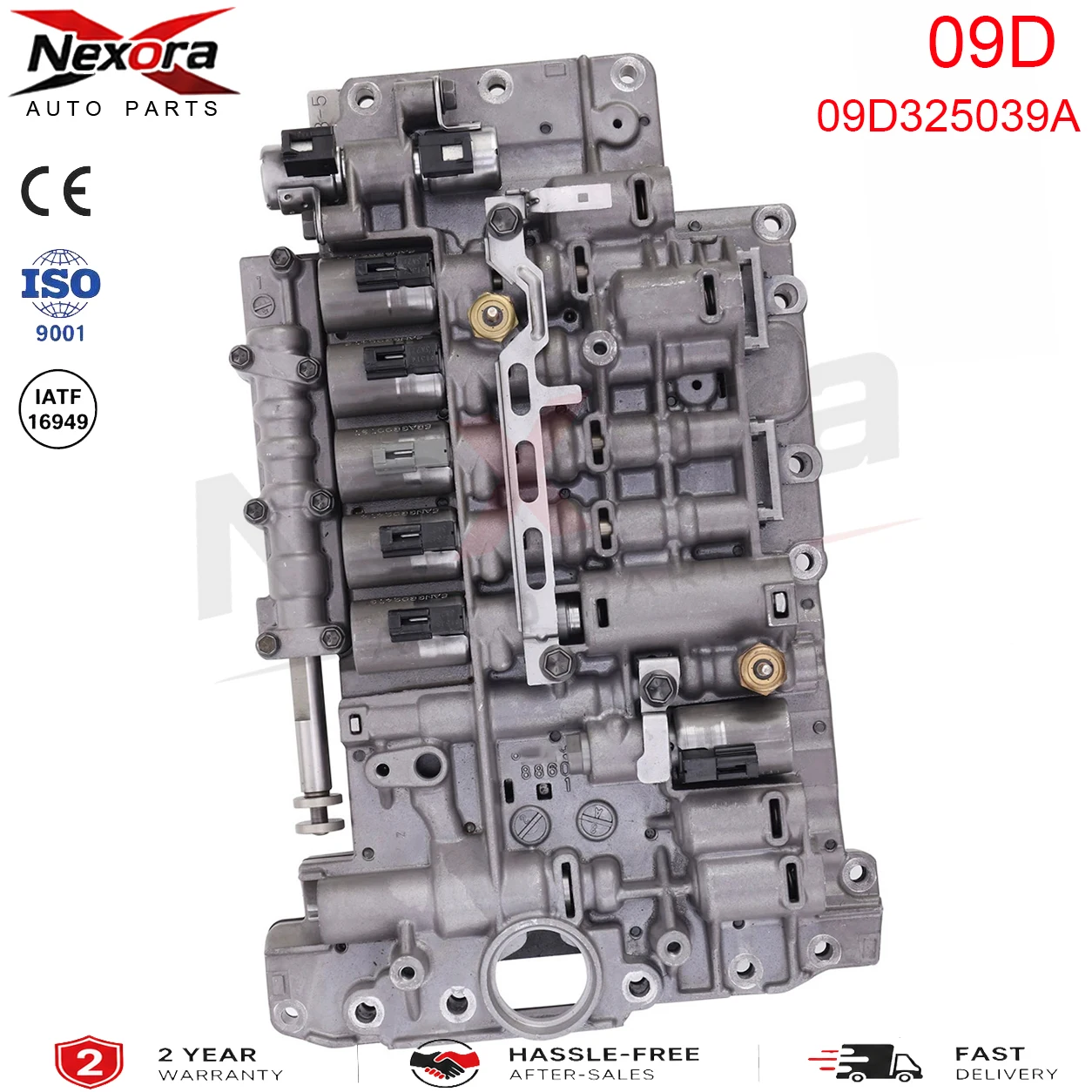 For Audi VW Touareg 09D 09K 09M TR60SN 6 Speed Automatic Transmission Valve Body With Solenoids 09D325039A New and Older Models