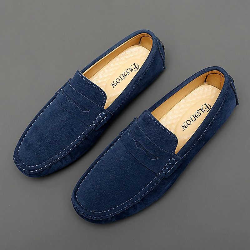 Herren und Damen Casual Mode Loafer Mokassins Slip-On Fahrschuhe Größe 35-48 Herren Flache Komfortschuhe
