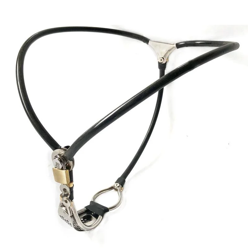Weibliche Unsichtbare Edelstahl Silikon Keuschheit Gürtel BDSM Bondage Abschließbar Hosen Gerät mit Anal Vaginal Stecker Sex Spielzeug Frau