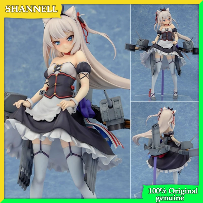 

Azur Lane Hammann 23cm Maid Dress Original genuine PVC Action Figure Anime Figure Model Toys Figure Collection Doll Gift