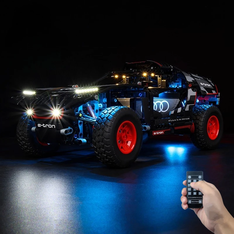 مجموعة إضاءة LED بدون نموذج مناسبة لـ LEGO Technic Audi RS Q E-tron 42160 (باستثناء مكعبات البناء) #1
