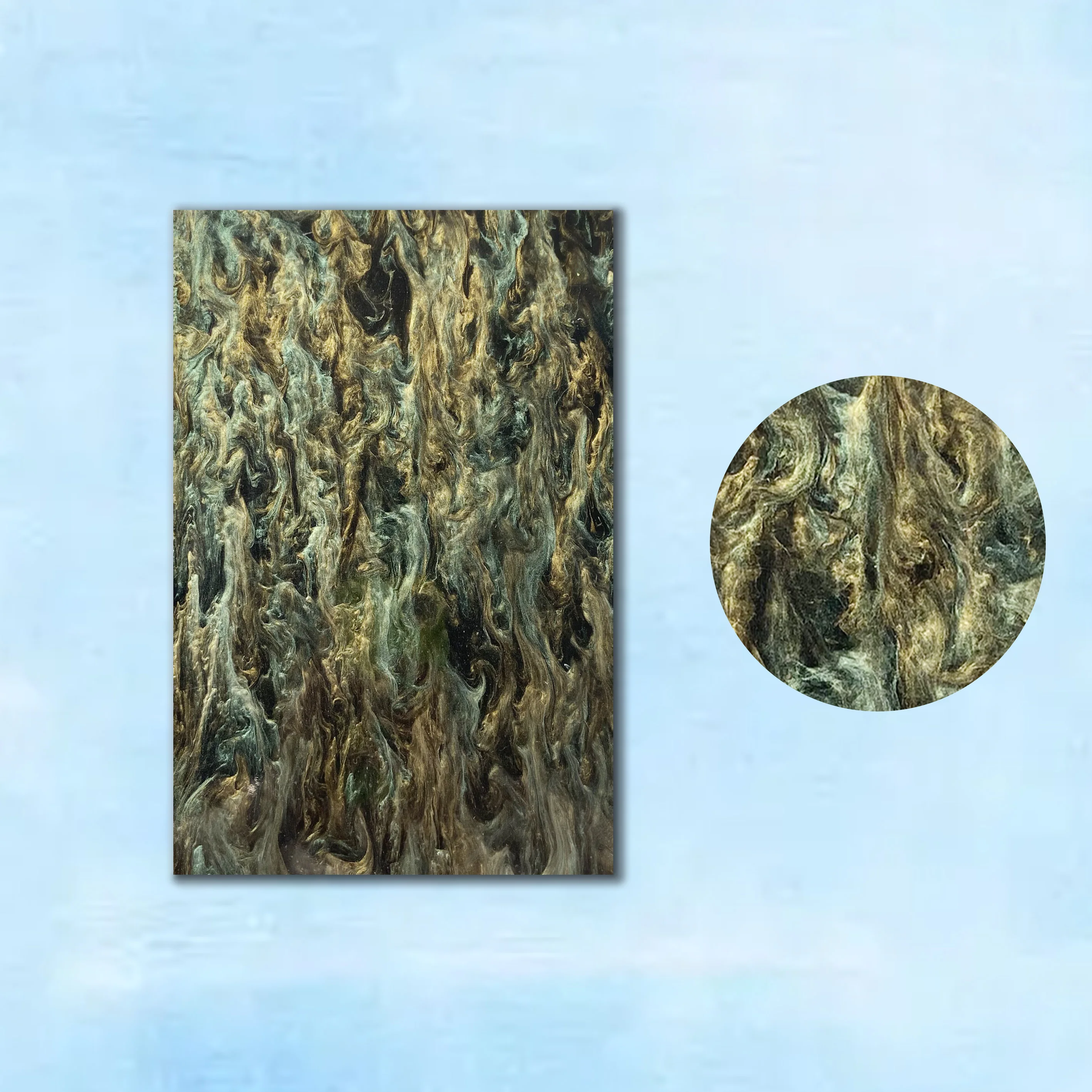 Quicksand Model Acrylic Sheet 3MM Thickness Easy Cutting Single Side Pattern Acrylic Sheet Wholesale