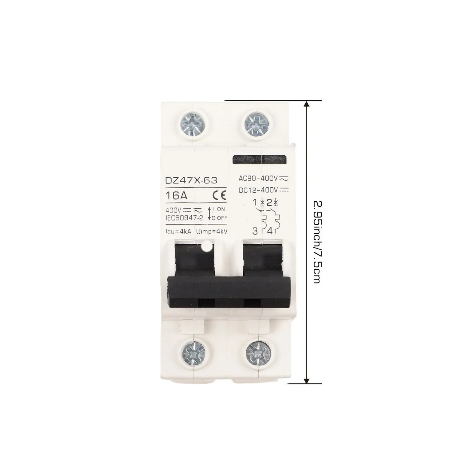 Overload Protection PV Isolator for UV And Temperature Resistant Automatic Overload Trip For Batteries Photovoltaic