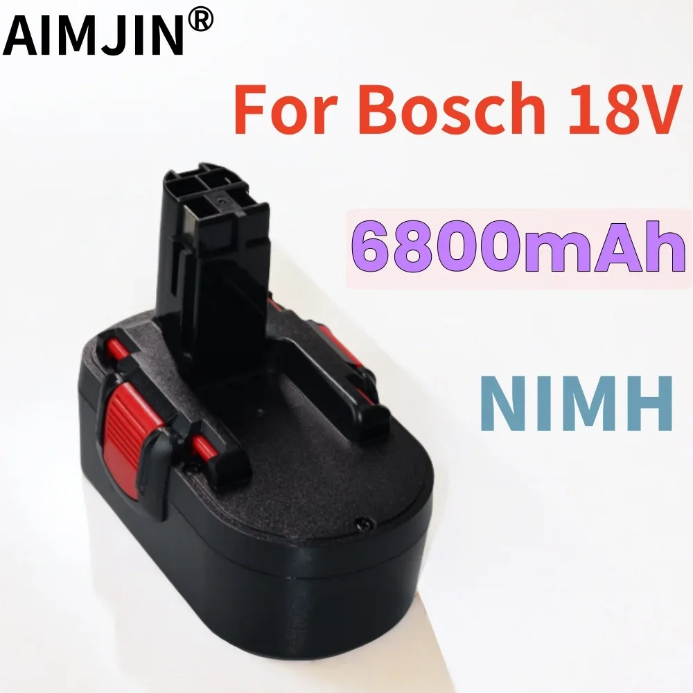 

18V 6800mAh Rechargeable Battery for Bosch BAT025 BAT026 BAT160 2607335277 2607335535 2607335735 PSR 18 VE-2 GSR