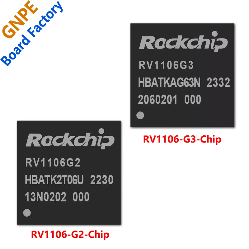 Prosesor penglihatan chip RV1106 G2 G3 asli, Cortex-A7 lengan bawaan SoC