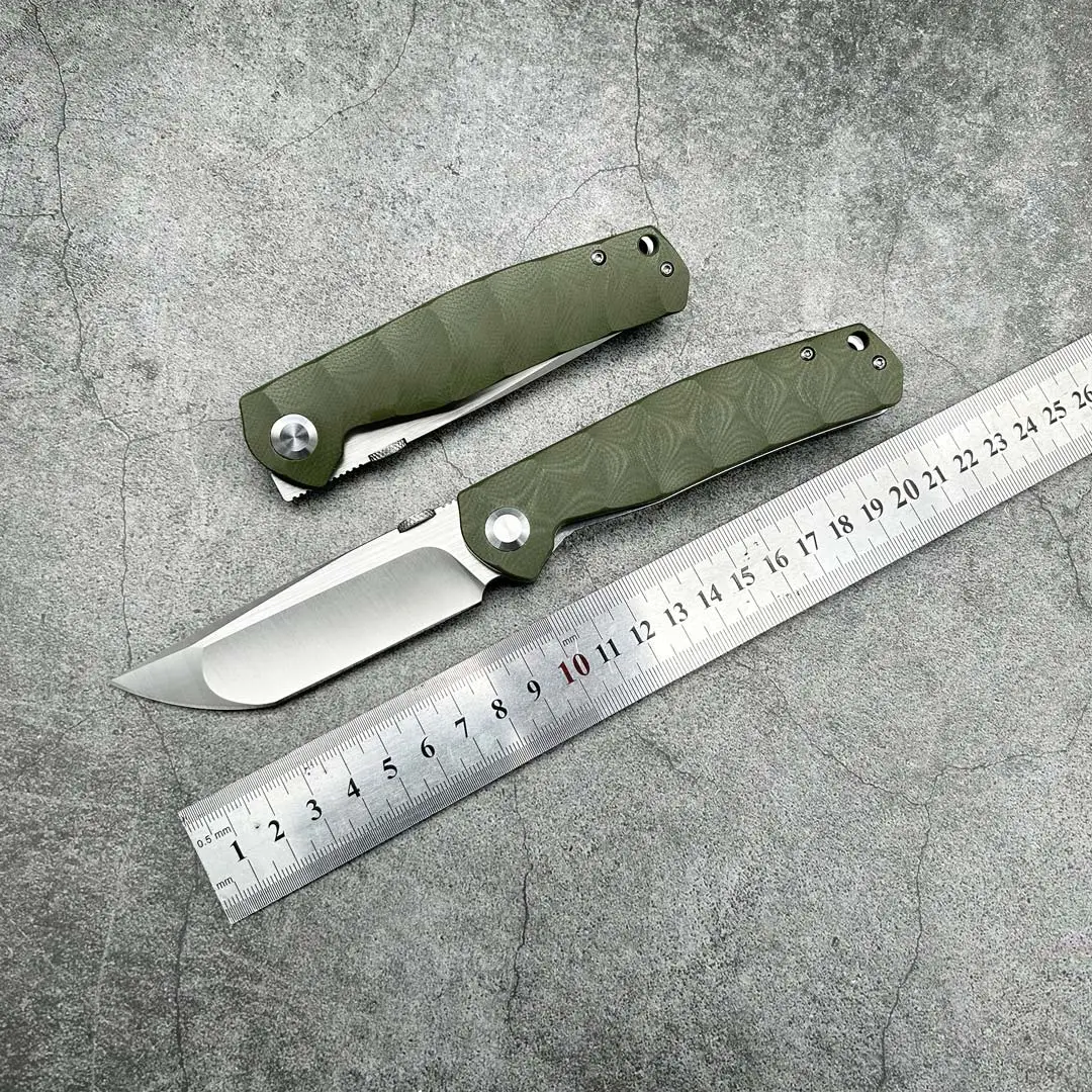 

Outdoor folding knife Jungle 9CR18MOV Camping Hunting Tactical gear combat survival durability self defense Pocket EDC knife