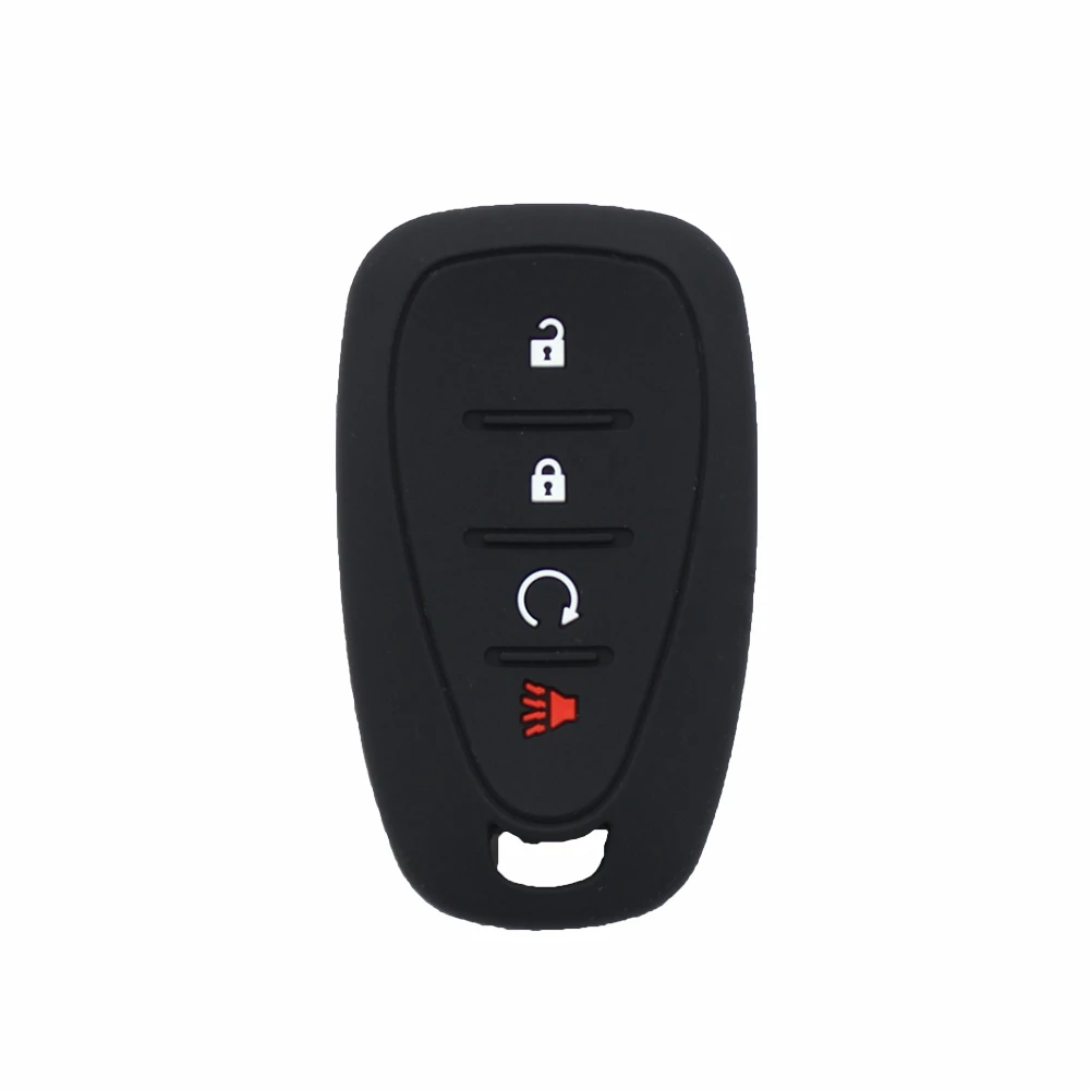 Keyfob Soft Silicone Key Cover Case for Chevy Traverse Cruze Chevrolet Equinox Malibu 2/3/4/5/6 button Silverado