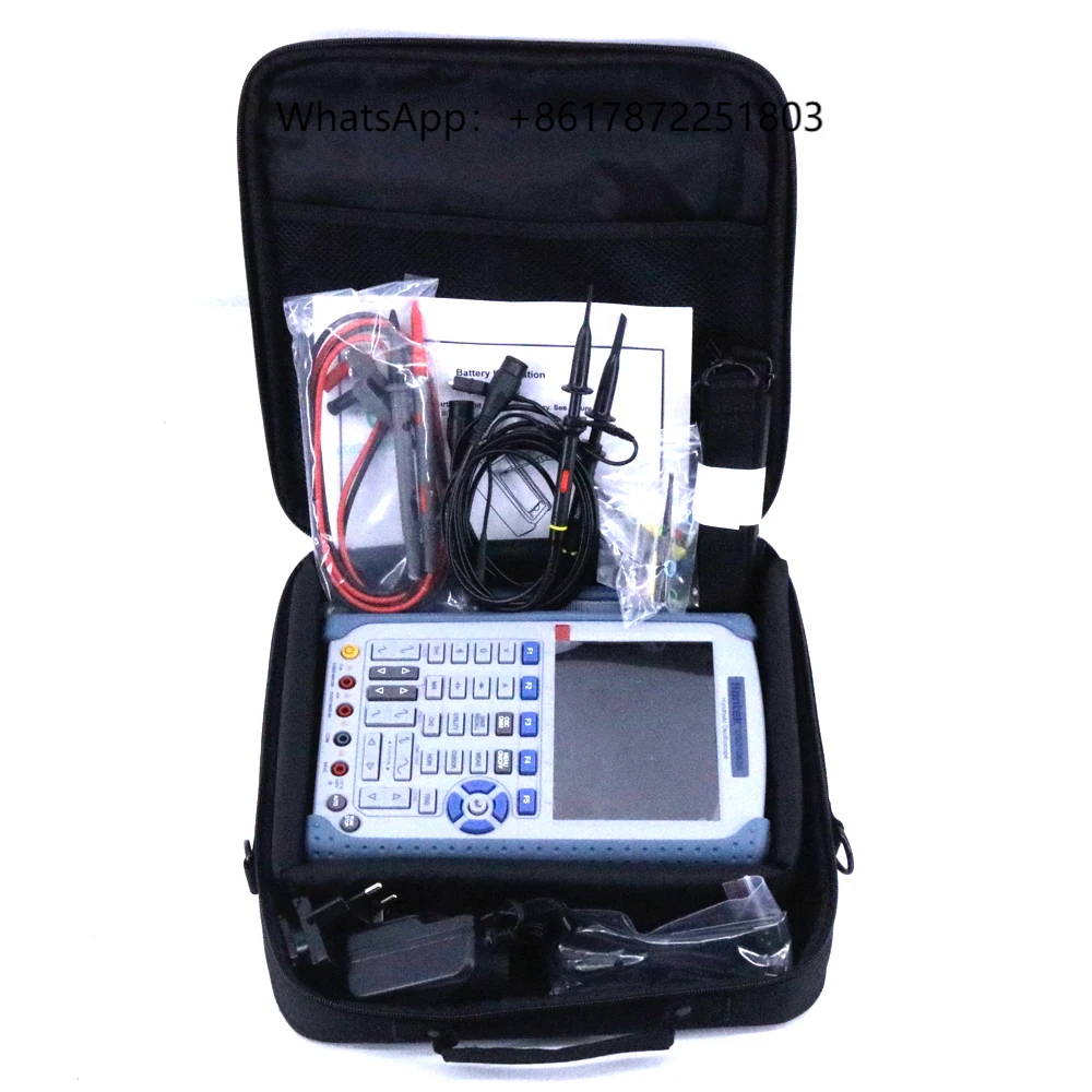 

Hantek DSO1062B Digital Handheld Oscilloscope Multimeter 2CH 60MHz 1Gsa/S Sample Rate 1M