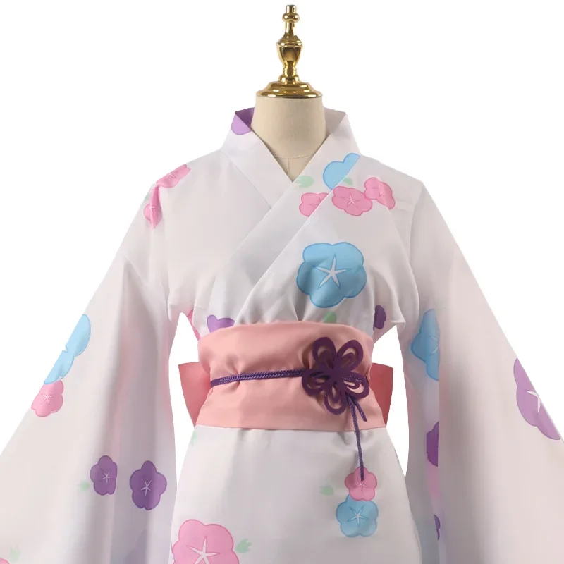 Anime Re:Zero Cosplay Rem Kimono Bathrobe Women Costume