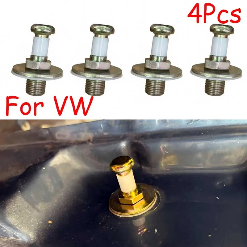 Auto Door Lock Striker Screw Washer Bolt Touch Latch Cotter Pins For VW Transporter Corrado Golf MK2 1983-1992 Jetta Passat Polo
