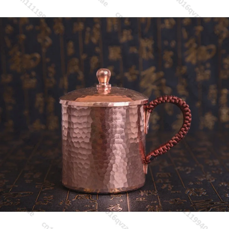 Handmade Copper Cup Handmade Thickened Copper Water Cup, Making Tea, Making Tea and Replenishing Copper