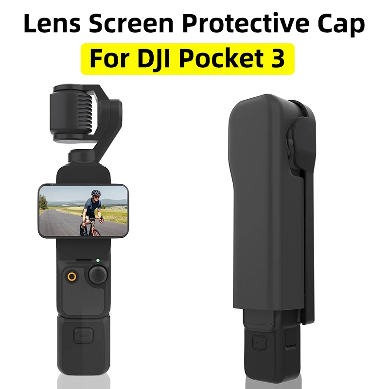 עבור כיס Dji כיס 3 מצלמה מסך מסך מסך מגן כובע נגד התנגשות קשה פגז קשה נגד שריטה כיסוי במקרה shockproof shot אביזרים