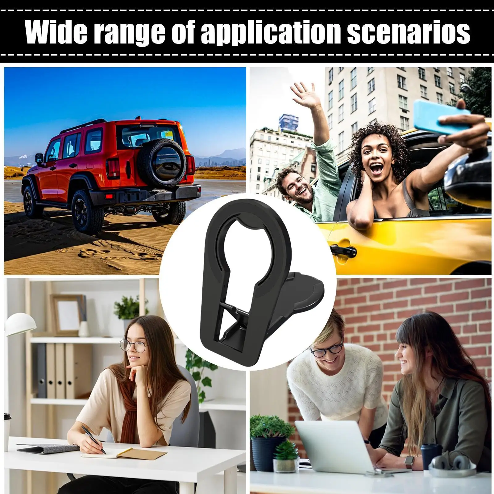 Магнитное кольцо для телефона, двухсторонняя подставка для мобильного телефона, тонкое складное портативное кольцо для телефона с металлическими поверхностями, транспортные средства для путешествий, дома, спортзала