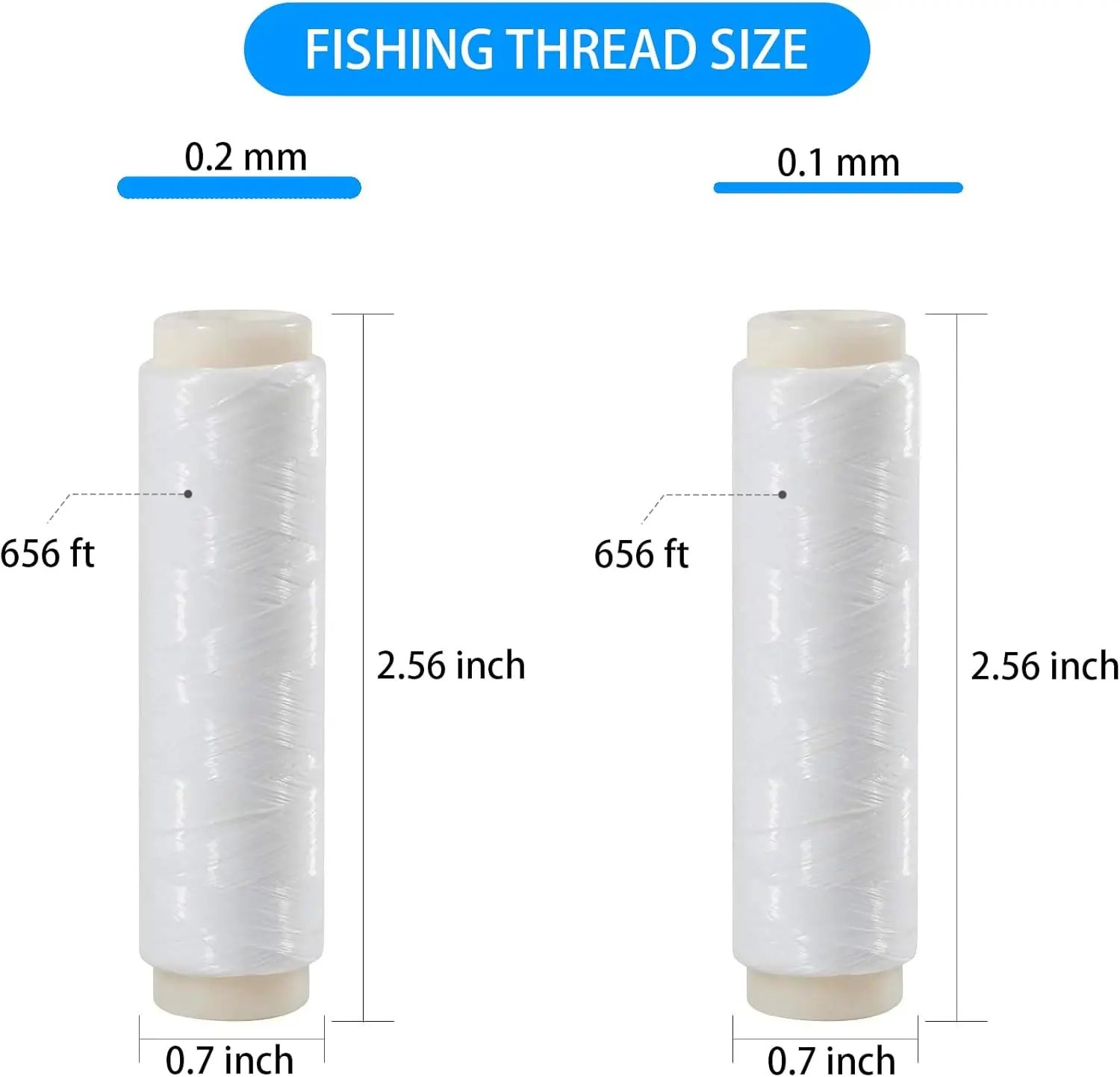 Fishing line nylon elastic invisible magic fishing line fishing bait line 0.1/0.2mm fishing line clear fishing line