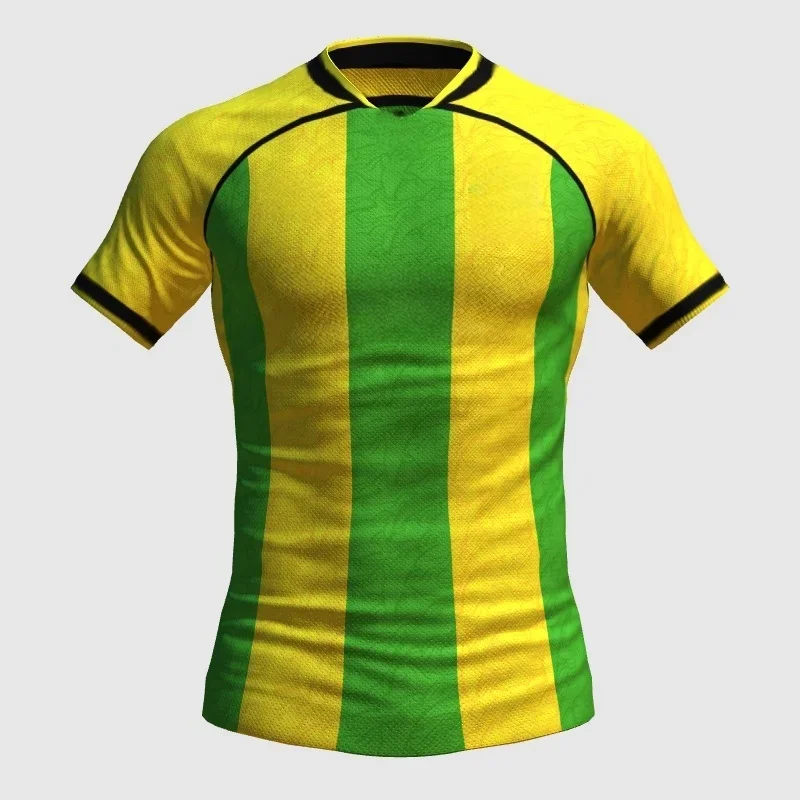 

Футбольная майка Ямайки в стиле ретро, классика в стиле ретро, 3D, унисекс, футбольная рубашка, топ с вентилятором, новое поступление, винтажный вид, любимый вентилятор, дети, день рождения