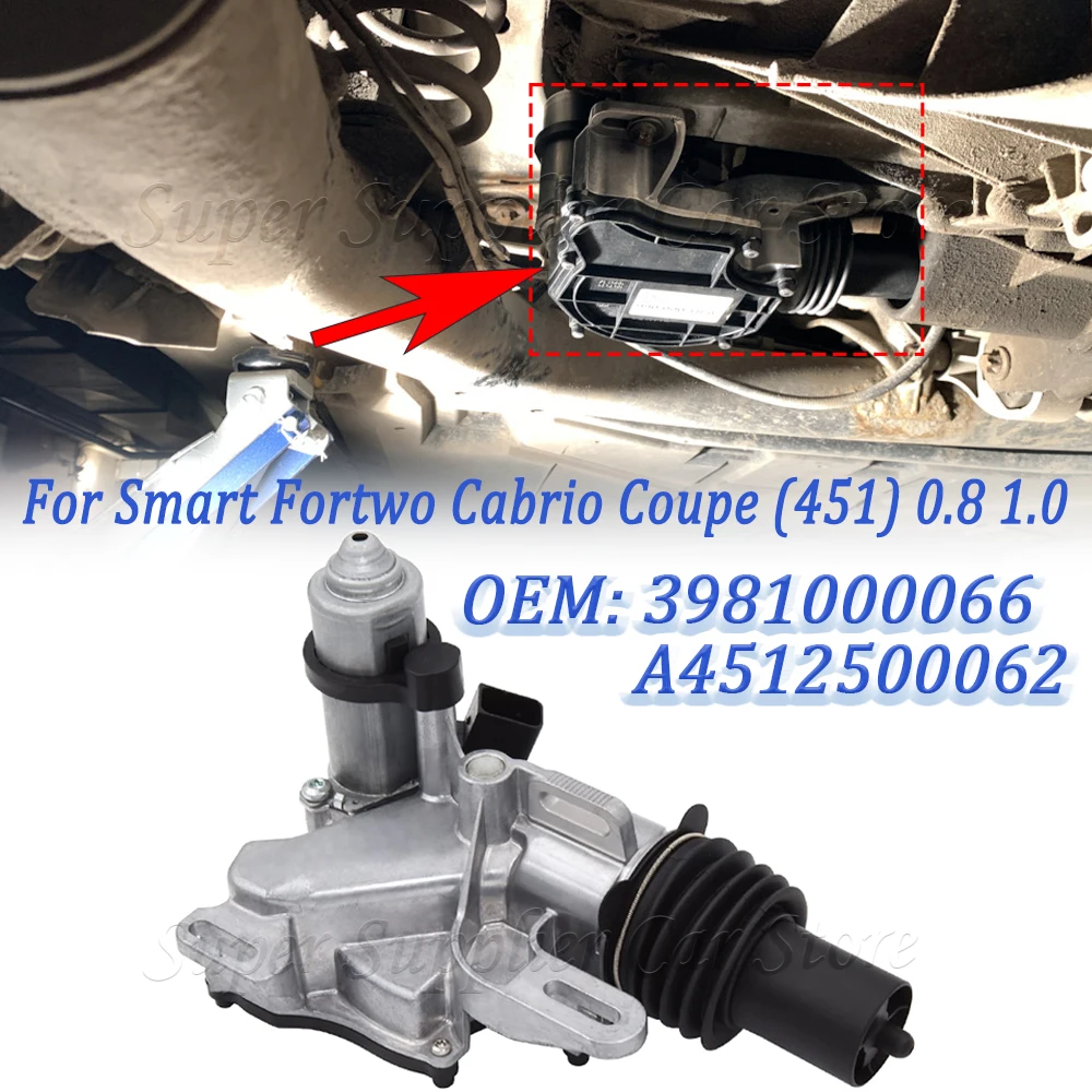 

Clutch Slave Cylinder Actuator For 2009-2014 Smart Fortwo Cabrio Coupe A4512500062 3981000066 4512500062 013981000022