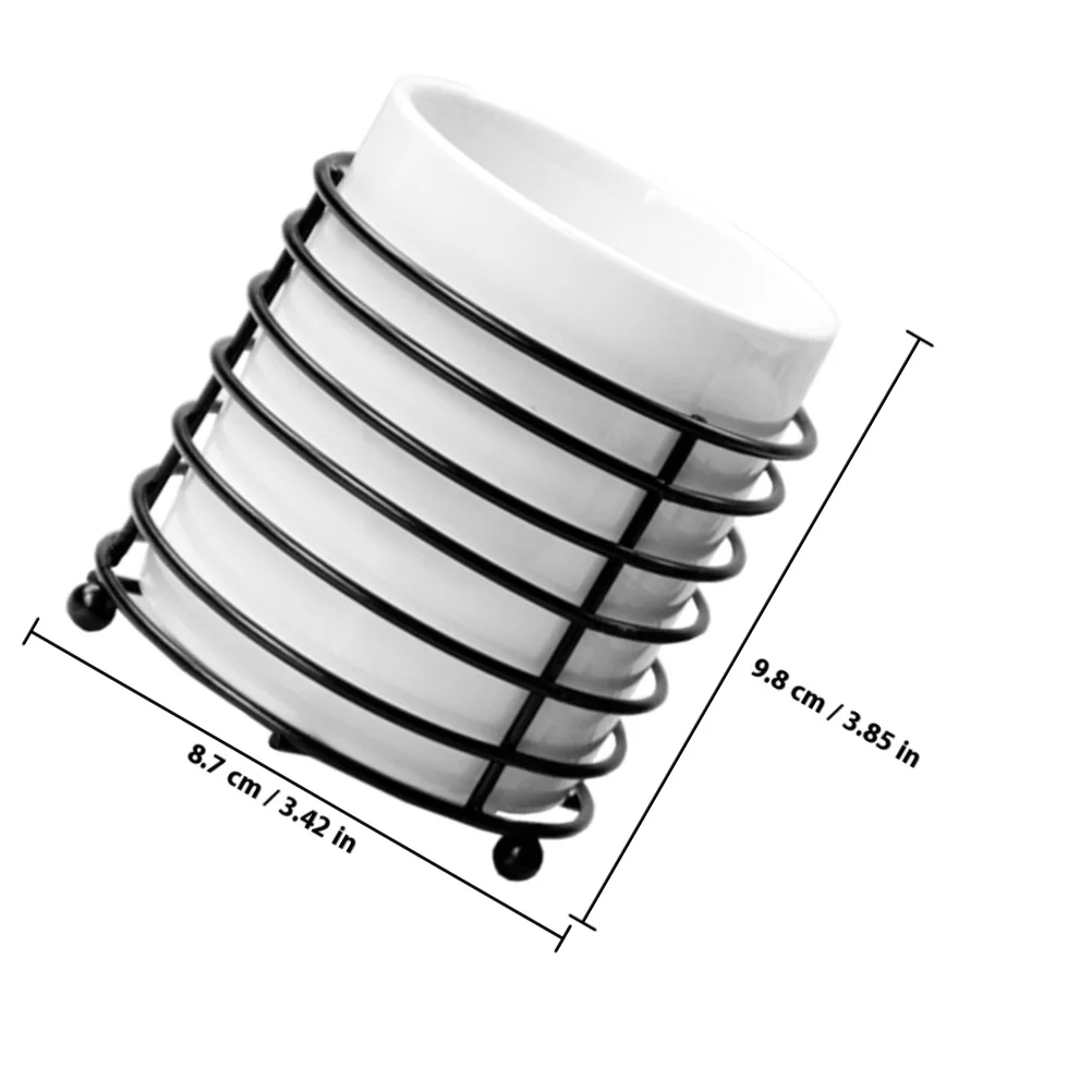 السيراميك حامل قلم القرطاسية تخزين دلو منظم سطح المكتب لمكتب فرشاة للمكياج قلم رصاص كوب أشتات الحاويات